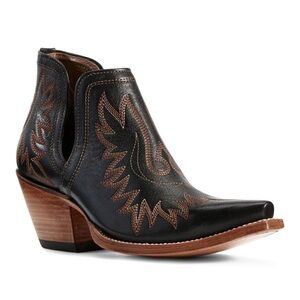 Ariat Dixon X Toe Western Boot in Brooklyn Black